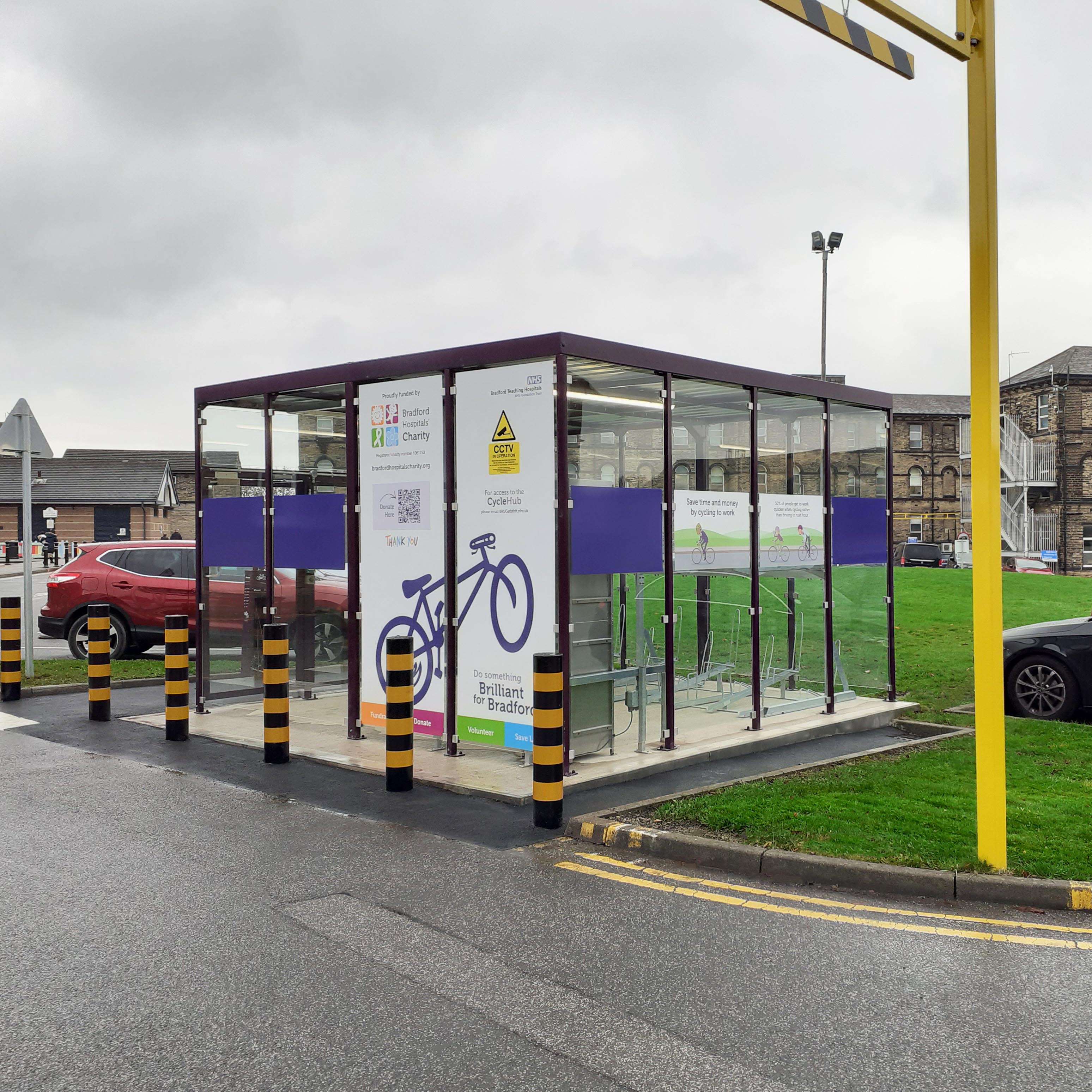 St Luke's Hospital Cycle Hub